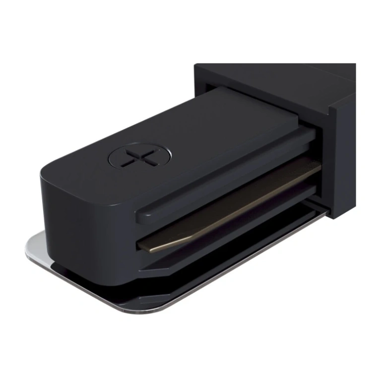 Pvc прав конектор, за 1-phase track, black, maytoni, accessories, tra001c-11b