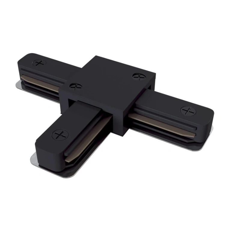 pvc t-конектор, за 1-phase track, black, maytoni, accessories, tra001ct-11b