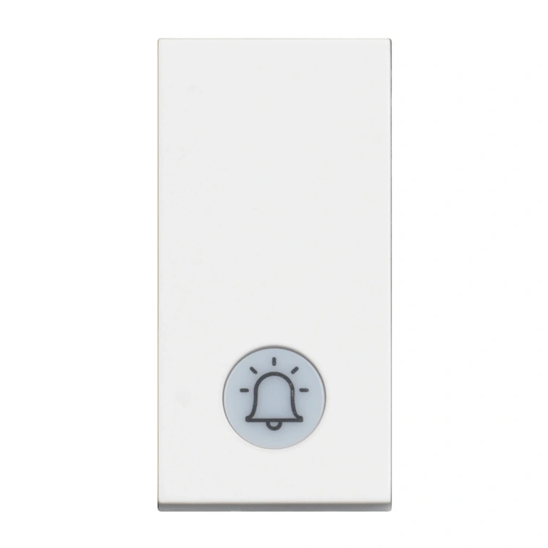 бутон с индикаторна лампа, 10a, white 1m, bticino, classia, rw4042v230