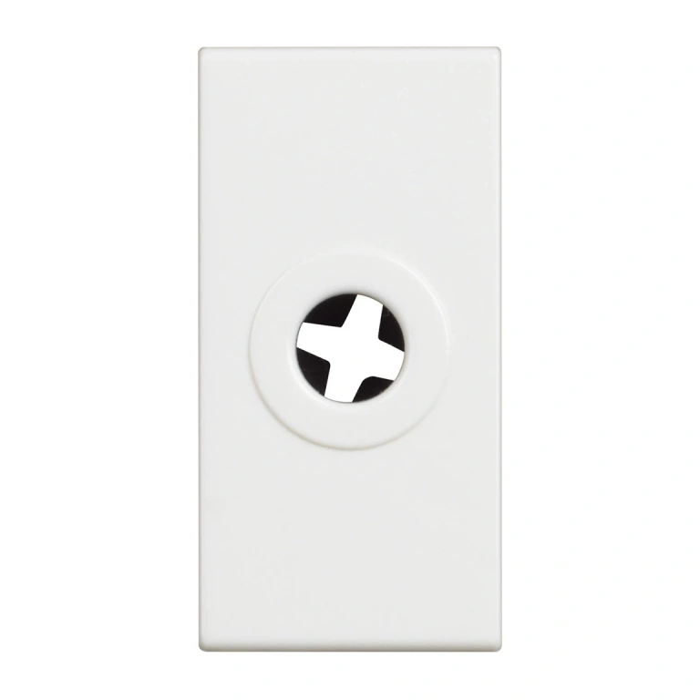 Празен модул с отвор, white, bticino, classia, rw4953