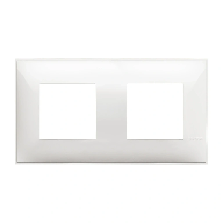 PVC двойна рамка, white, bticino, classia, r4802m2rw