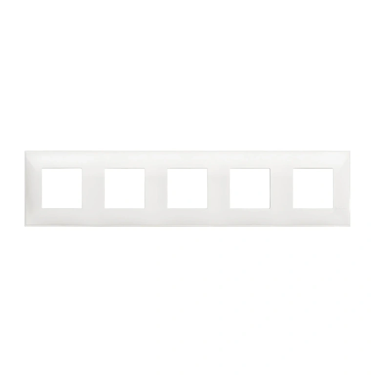 PVC петорна рамка, white, bticino, classia, r4802m5rw