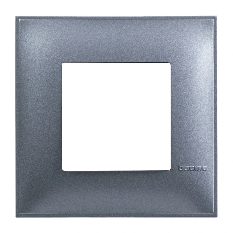 PVC рамка, blue metal, bticino, classia, r4802lm