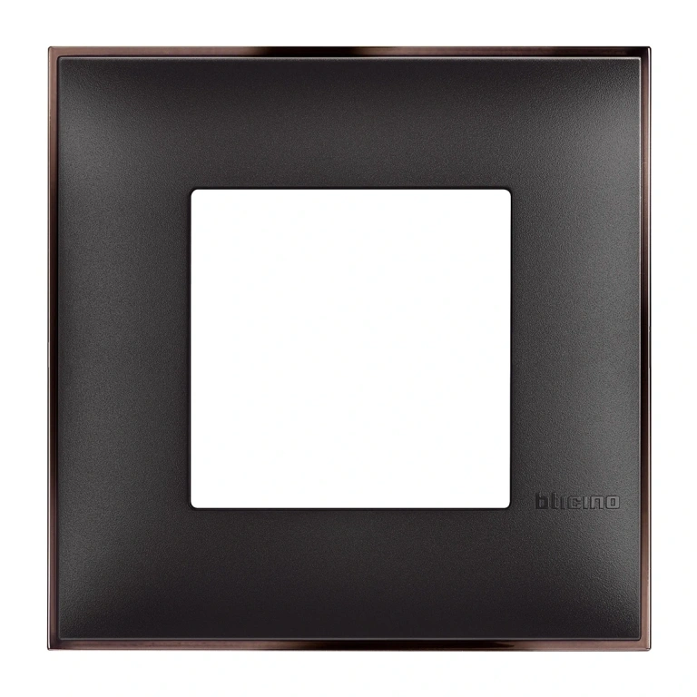 PVC рамка, black nickel, bticino, classia, r4802bh