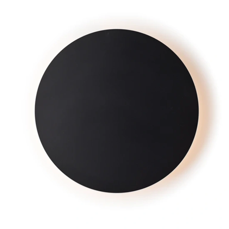 pvc аплик, matt black, aca lighting, wall&ceiling luminaires, led 5w, 3000k, 400lm, zm1705ledwb