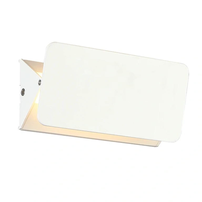 метален аплик, white, aca lighting, wall&ceiling luminaires, led 5w, 3000k, 450lm, zd80645ledwh