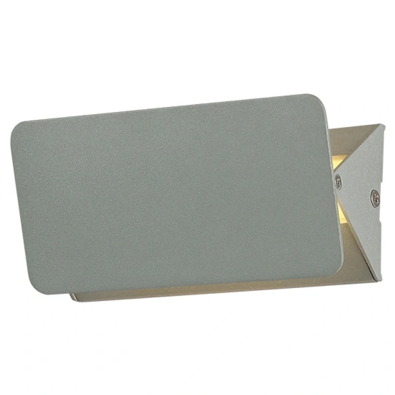 метален аплик, sand grey, aca lighting, wall&ceiling luminaires, led 5w, 3000k, 450lm, zd80645ledgy