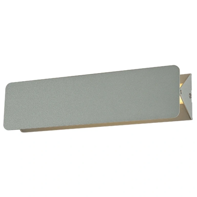 метален аплик, sand grey, aca lighting, wall&ceiling luminaires, led 10w, 3000k, 900lm, zd806410ledgy