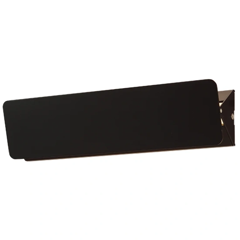 Метален аплик, black, aca lighting, wall&ceiling luminaires, led 10w, 3000k, 900lm, zd806410ledbk