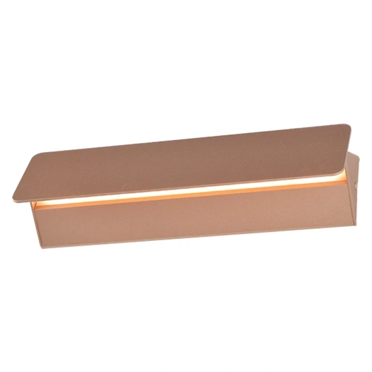 метален аплик, dark gold paint, aca lighting, wall&ceiling luminaires, led 15w, 3000k, 1350lm, zd806415ledgd