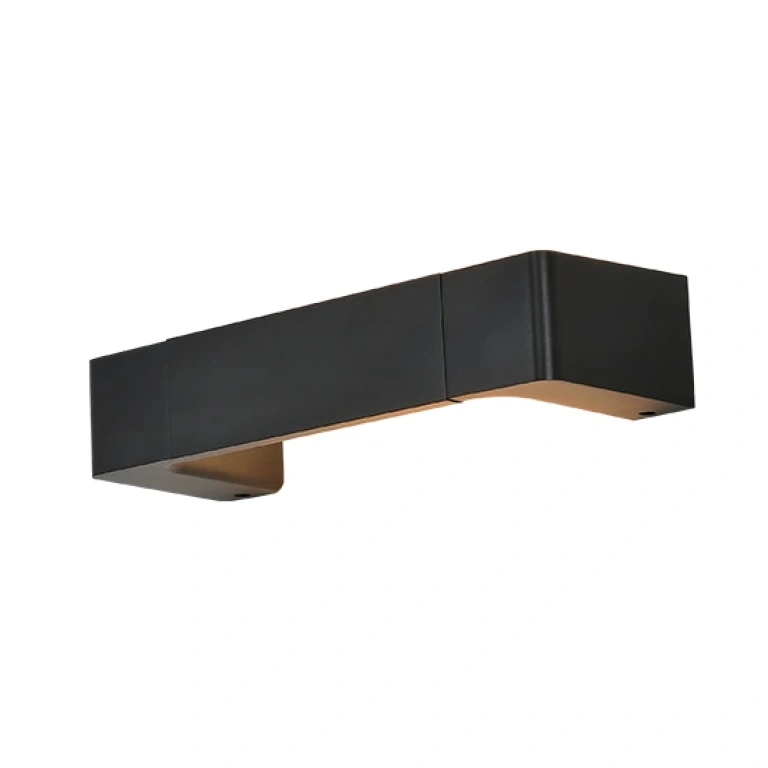 метален аплик, black, aca lighting, wall&ceiling luminaires, led 6w, 3000k, 500lm, zd81046ledbk