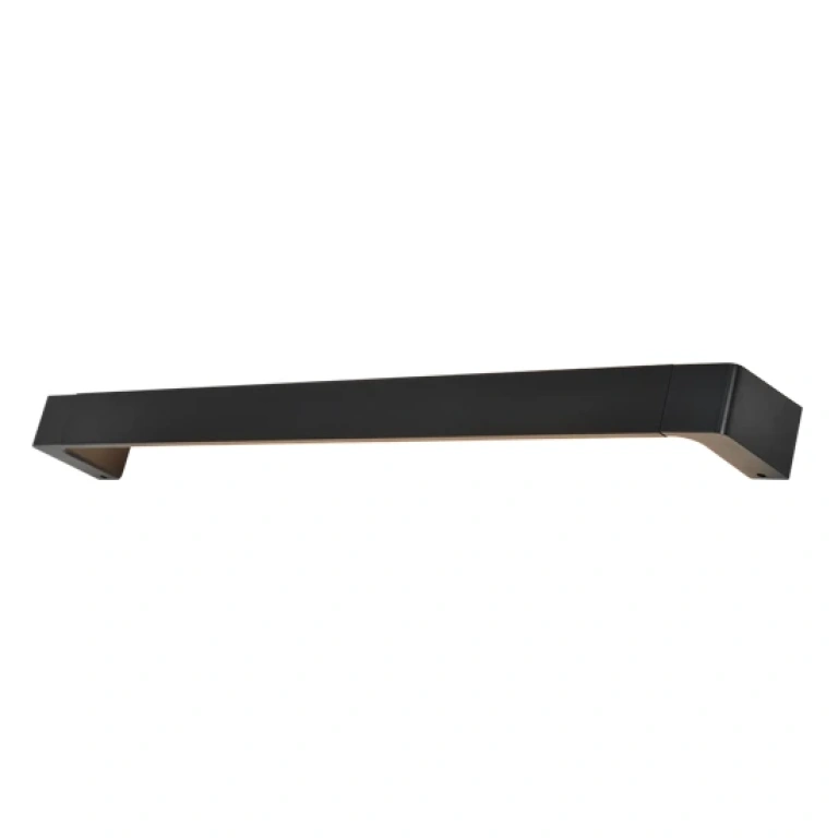 метален аплик, black, aca lighting, wall&ceiling luminaires, led 18w, 3000k, 1500lm, zd810418ledbk