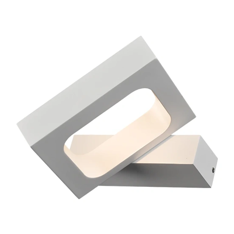 метален аплик, white, aca lighting, wall&ceiling luminaires, led 6w, 3000k, 540lm, zd80856ledwh