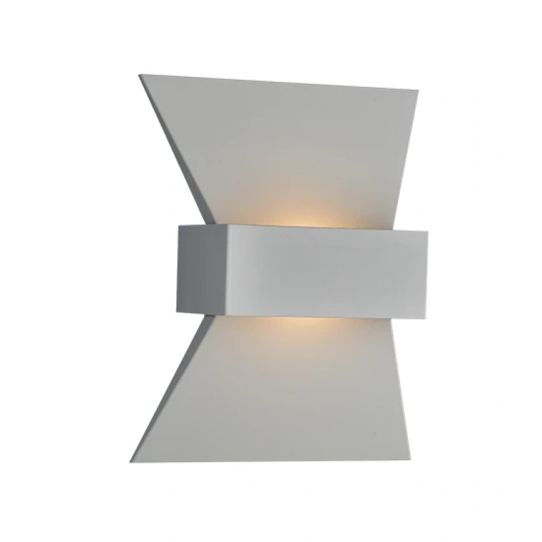 метален аплик, grey, aca lighting, wall&ceiling luminaires, led 6w, 3000k, 540lm, zd81166ledgy