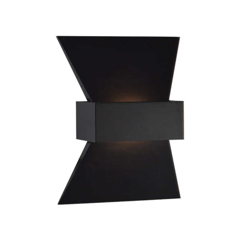 метален аплик, black, aca lighting, wall&ceiling luminaires, led 6w, 3000k, 540lm, zd81166ledbk