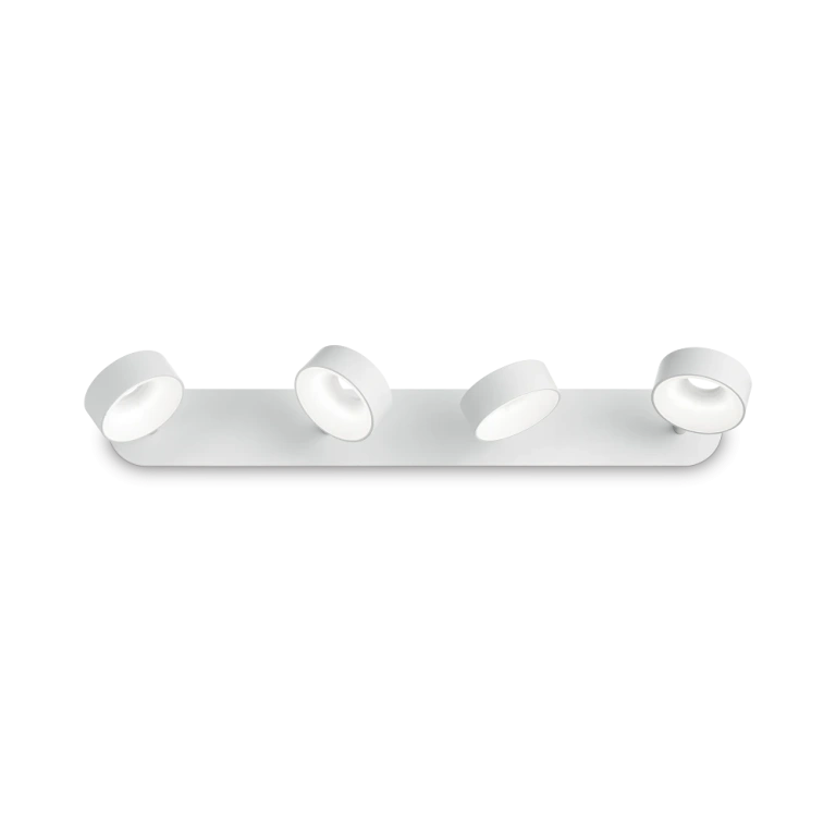 Метален спот, bianco, ideal lux, oby pl4, led 24w, 3000k, 1600lm, 196718