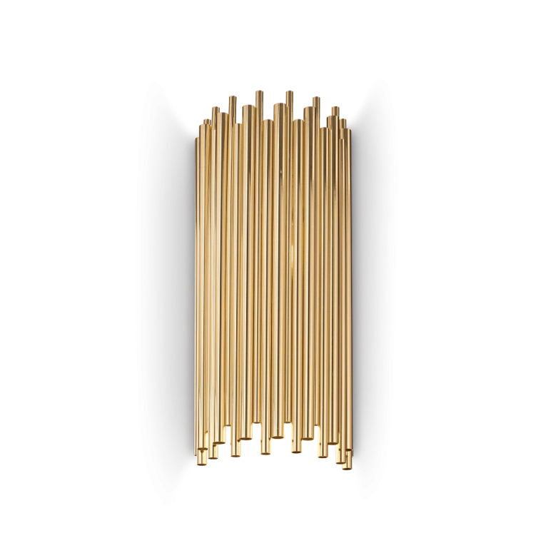 Метален аплик, ottone, ideal lux, pan ap2, 2x40w, 208794