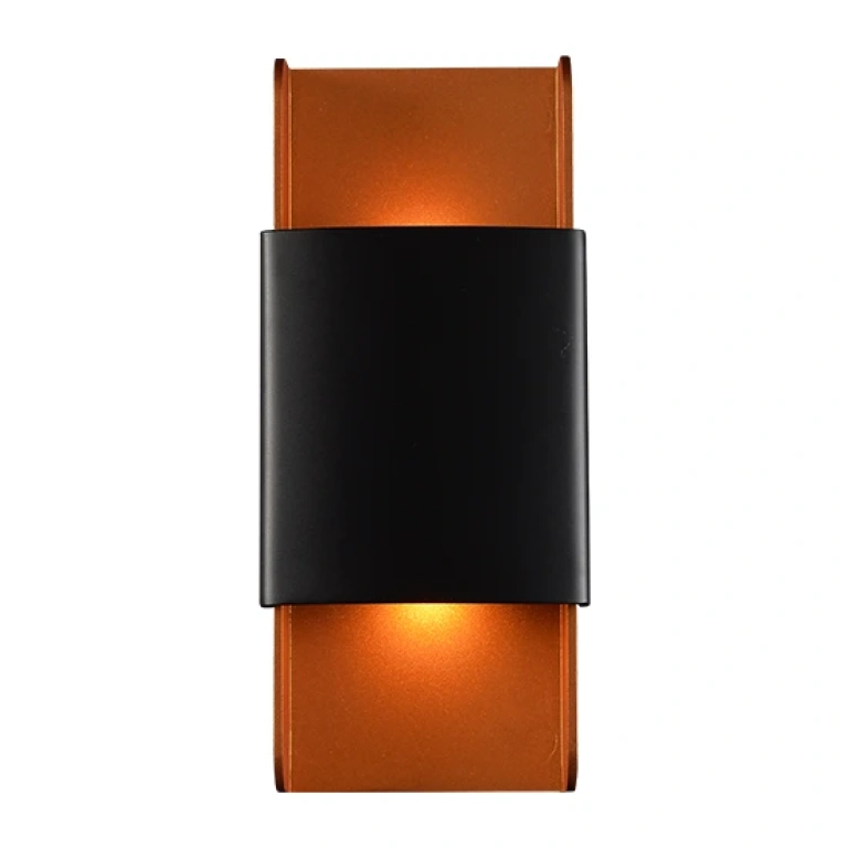 метален аплик, black+sand gold paint, aca lighting, wall&ceiling luminaires, led 12w, 3000k, 1080lm, zd808712ledbg