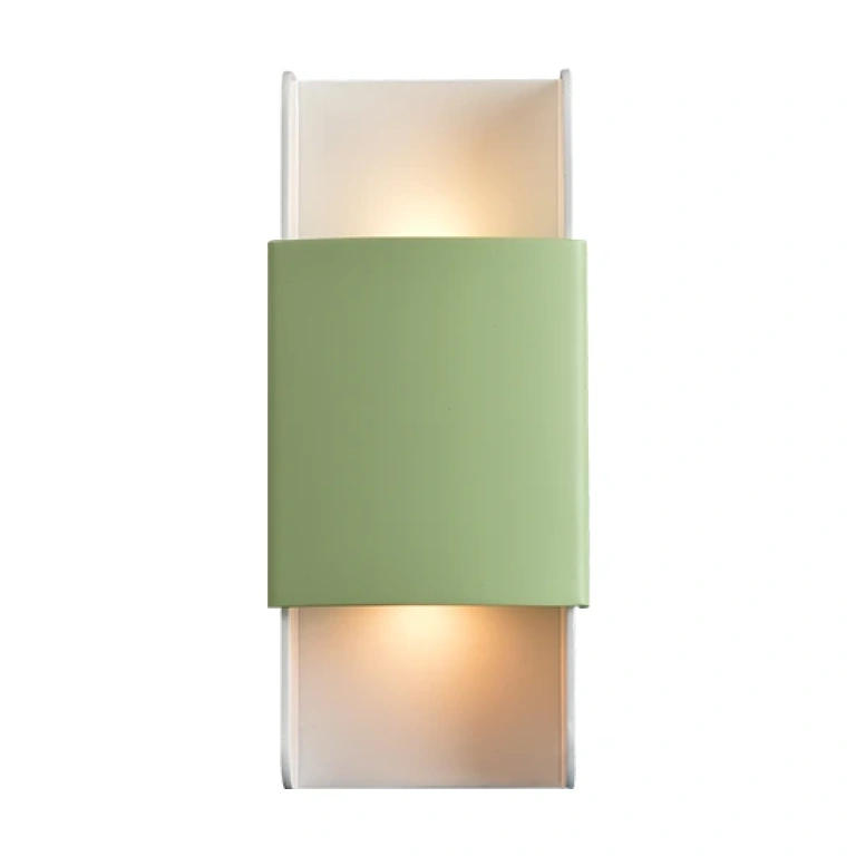метален аплик, white+mint, aca lighting, wall&ceiling luminaires, led 12w, 3000k, 1080lm, zd808712ledgw