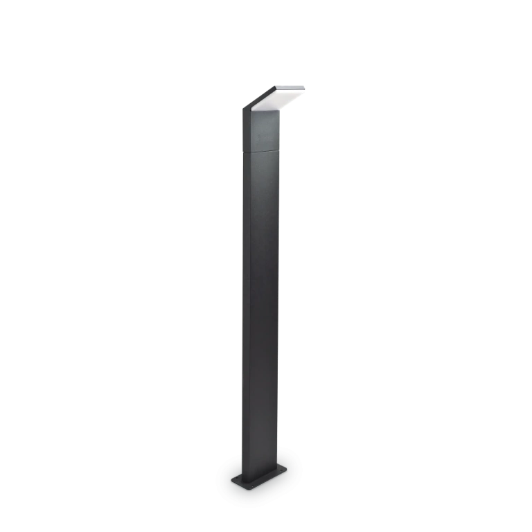 Pvc градинско тяло, antracite, ideal lux, style pt1, led 9w, 4000k, 680lm, 209906