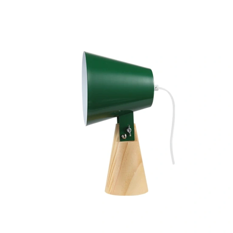 метална настолна лампа, emerald+natural, aca lighting, floor&table&office luminaires, 1x40w, tf177491tpm