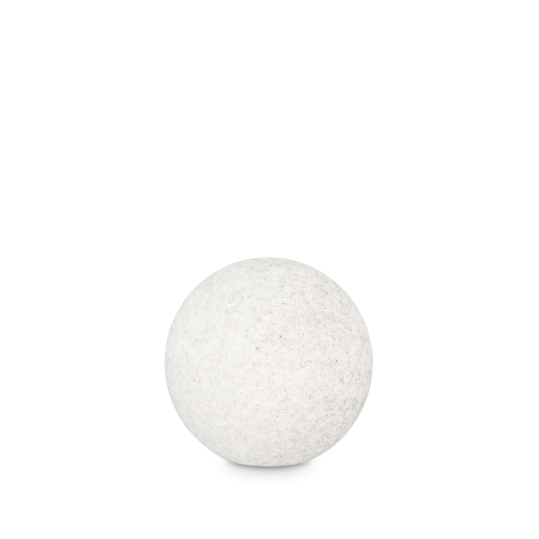 Pvc градинско тяло, bianco, ideal lux, doris pt1 d30, 1x60w, 214009
