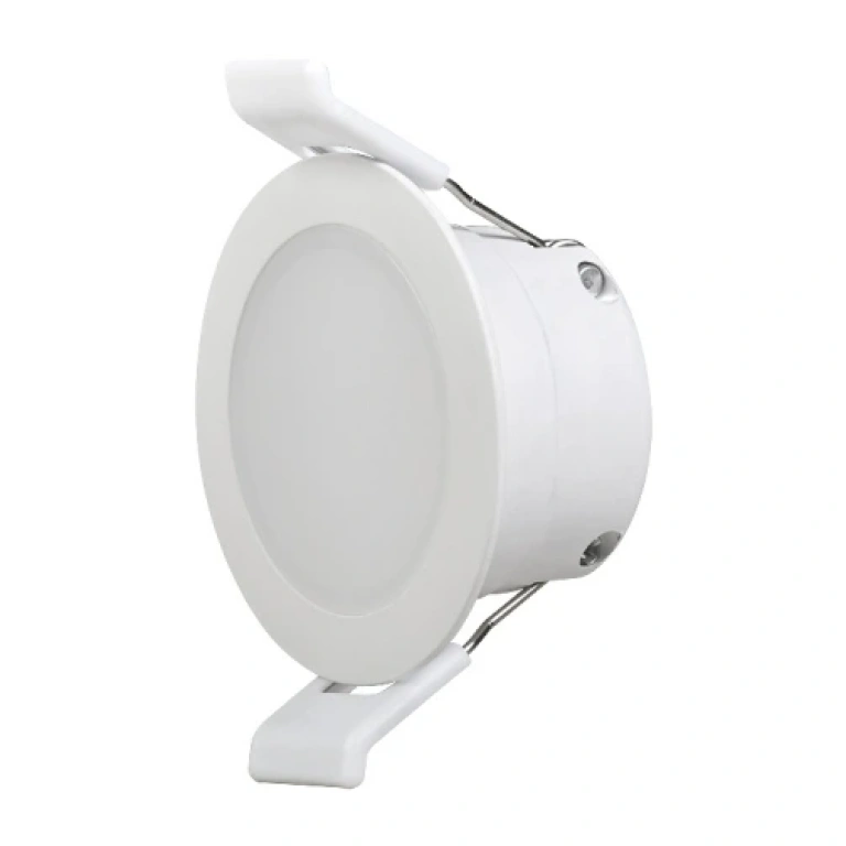 Led панел за вграждане, бял, ultralux, 4w, топла светлина, 2700k, 300lm, llv427