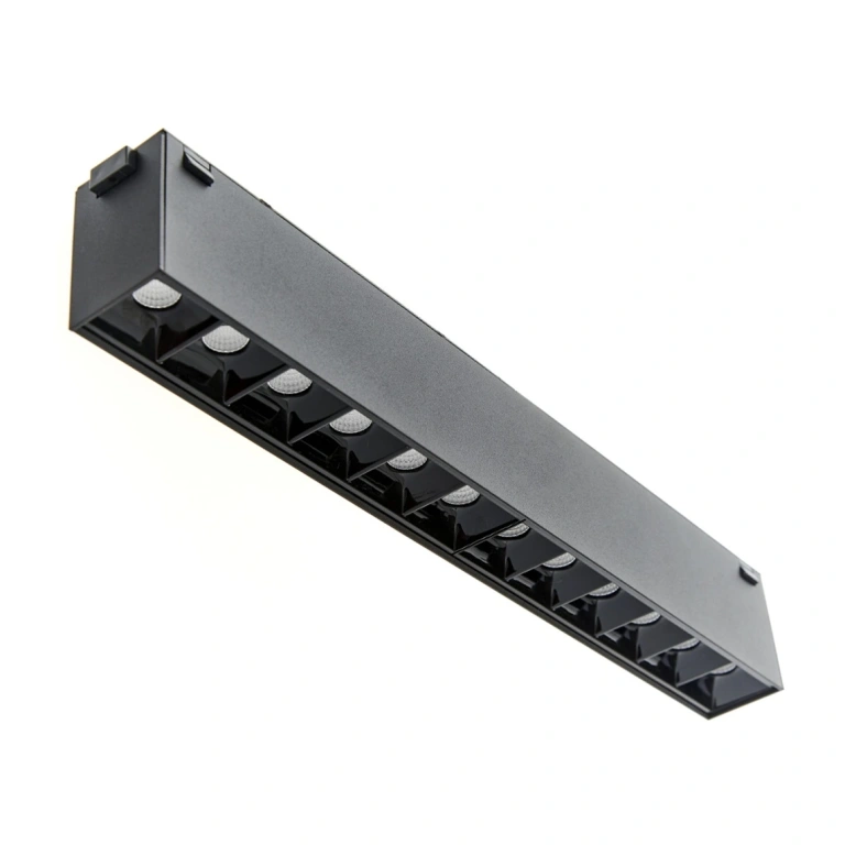 Led модул за магнитна релса Alexa, черен, elbulgaria, led 12w, 4000k, 2042b-12w bk