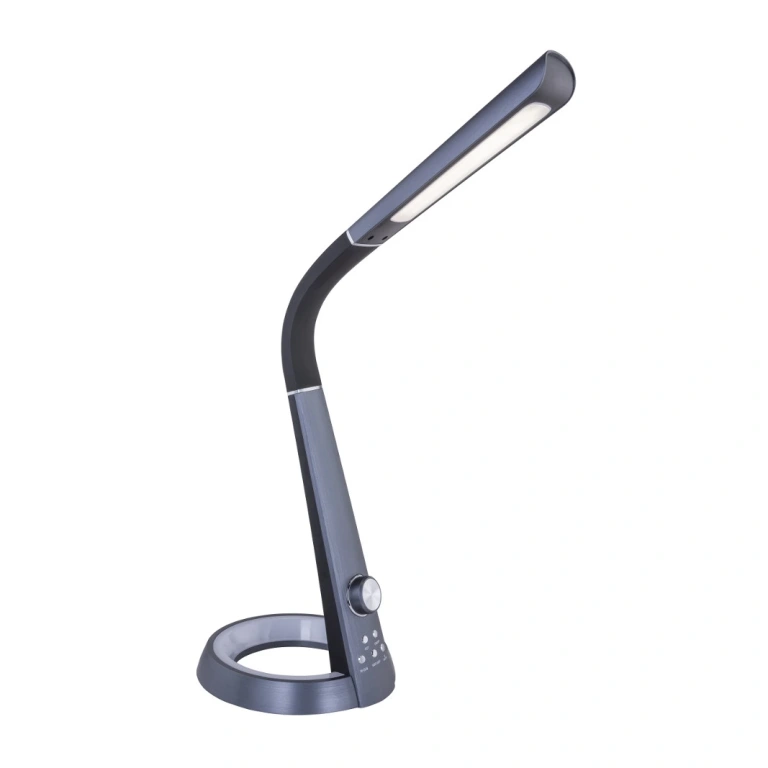 Pvc работна лампа, black, globo, mitti, led 8w+rgb led 2w, 3000-6300k, 50-450lm, 58376b