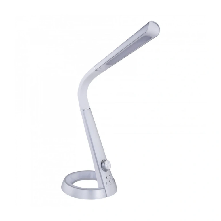 pvc работна лампа, silver, globo, mitti, led 8w+rgb led 2w, 3000-6300k, 50-450lm, 58376s