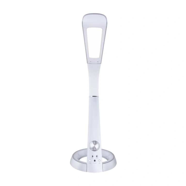 Pvc работна лампа, silver, globo, mitti, led 8w+rgb led 2w, 3000-6300k, 50-450lm, 58376s