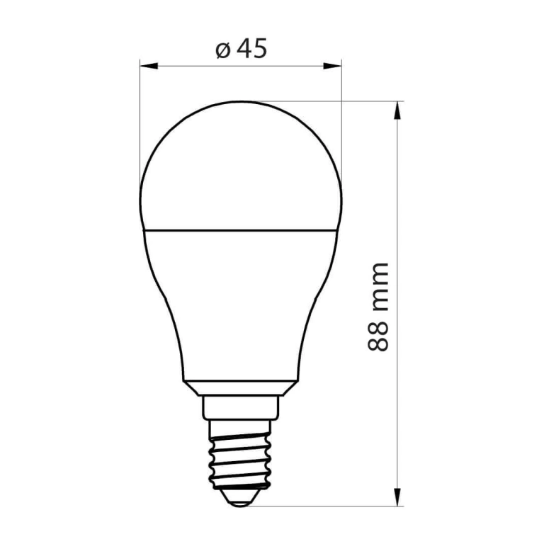 Led лампа 9w, bg marki, norris, bg марки, e14, топла светлина, 3000k, 868lm, VIV004304