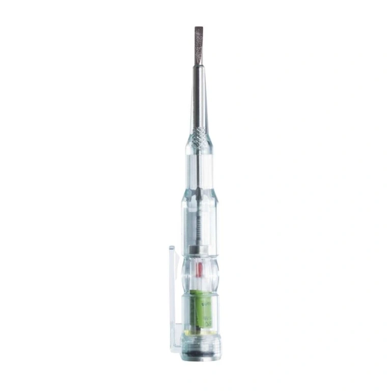 Фазомер, 70–250V ac, 0-250v dc, 2x1,5V lr41, прозрачен, m0018