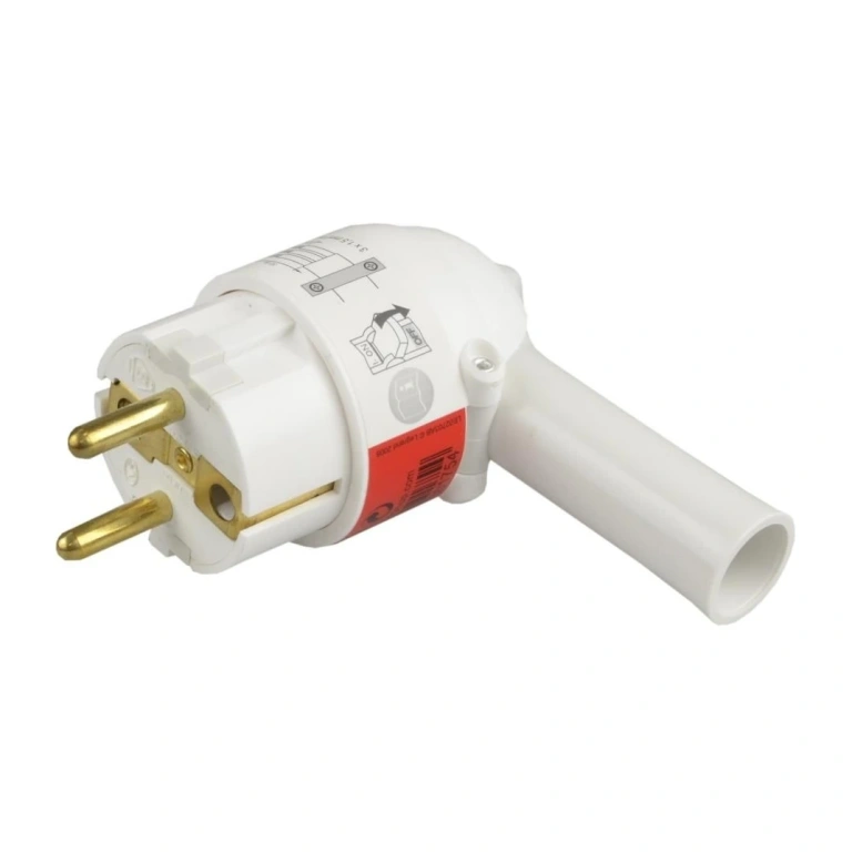Щепсел, бял, 16а, 230v, 3680w, legrand, 50175