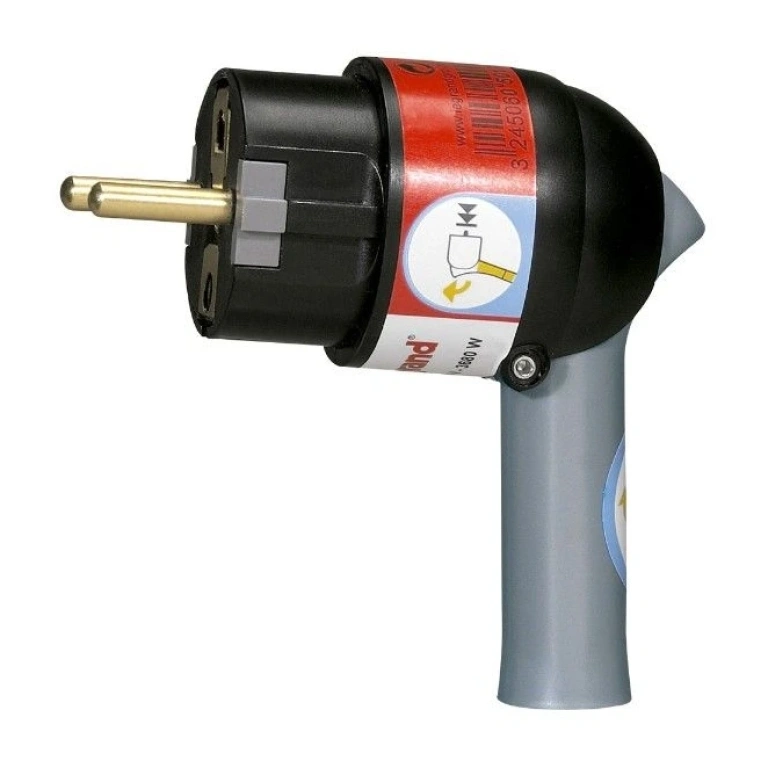 Щепсел, черен, 16а, 230v, 3680w, legrand, 50176