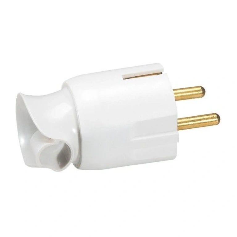 Щепсел, бял, 16а, 230v, 3680w, legrand, 50172