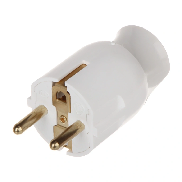 Щепсел, бял, 16а, 230v, 3680w, legrand, 50172