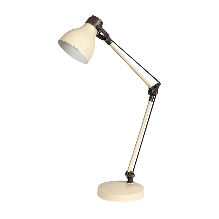 работна лампа, beige/brown, rabalux, carter, 1xE14, 6410