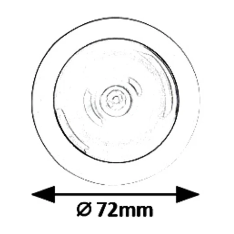Аплик, white, rabalux, milo, led 1x0.5w, 4000k, 30lm, sensor, 5730
