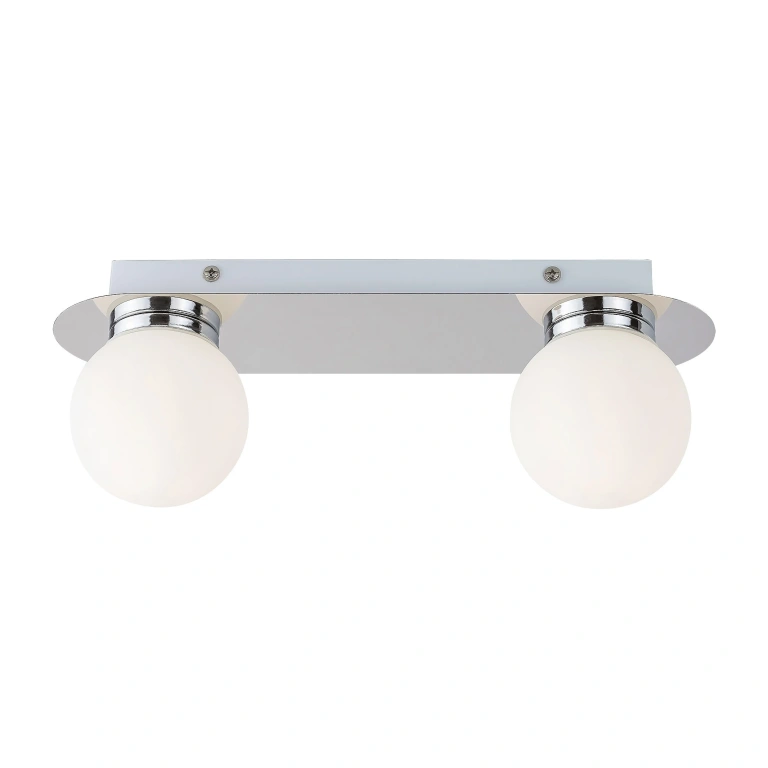 Аплик, chrome/white, rabalux, becca, 2xG9, 2111