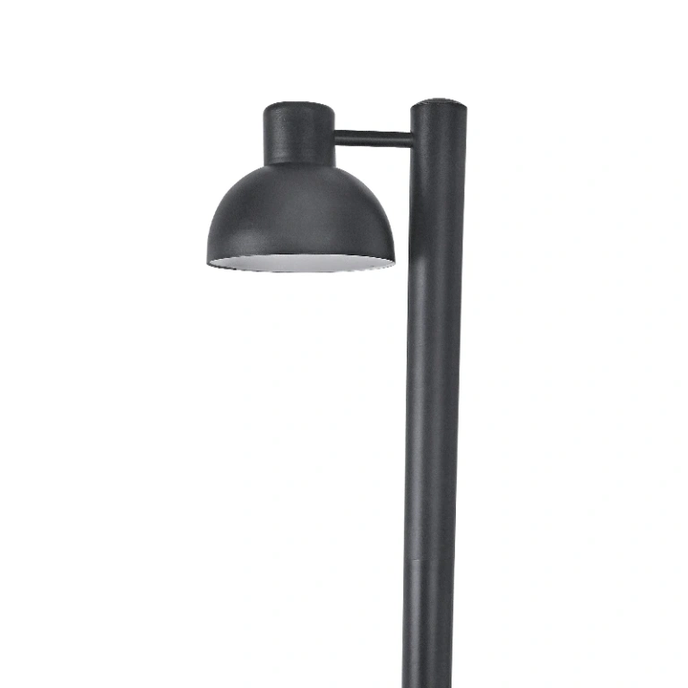 Градински стълб bero, black, 1xE27, aca lighting, bero1pobk