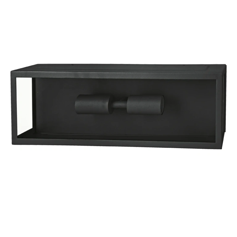 Градински аплик celia, black, 2xE27, aca lighting, celia2wbk