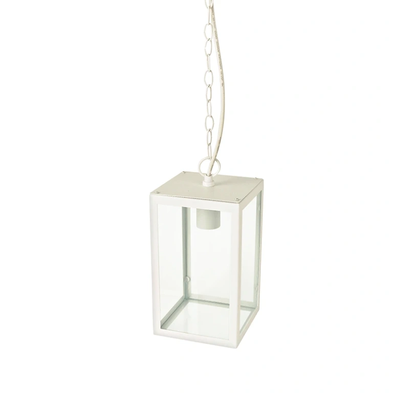 Градински пендел celia, white, 1xE27, aca lighting, celia1pwh