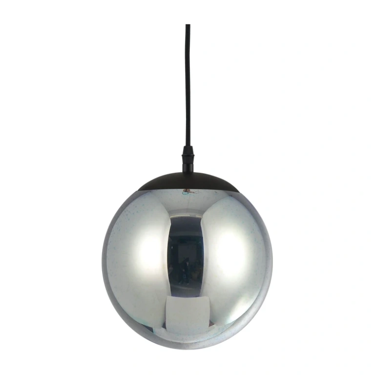 Пендел avantgarde, matt black+chrome, 1xE27, aca lighting, ad804320