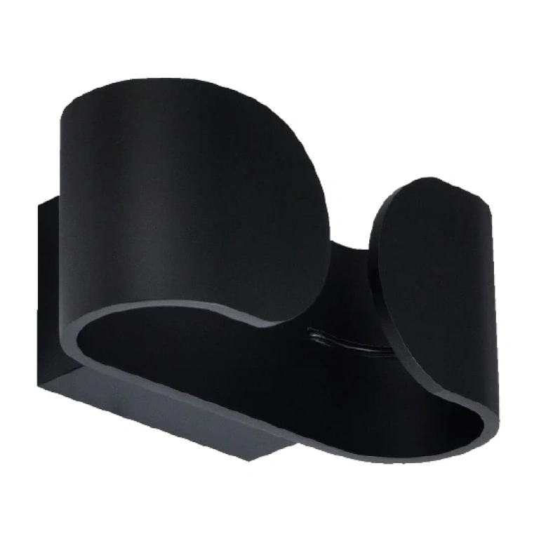 Аплик wall&ceiling luminaires, matt black, 2xled 3w, 3000k, aca lighting, l35049bk