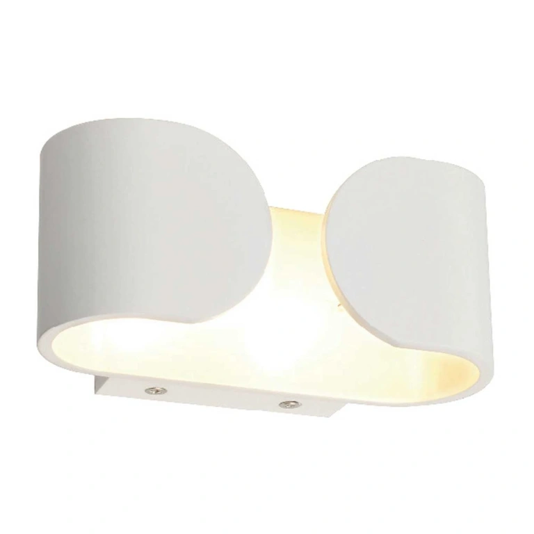 аплик wall&ceiling luminaires, matt white, 2xled 3w, 3000k, aca lighting, l35049