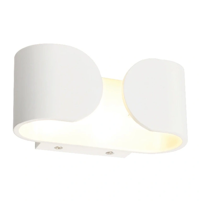 Аплик wall&ceiling luminaires, matt white, 2xled 3w, 4000k, aca lighting, l350494