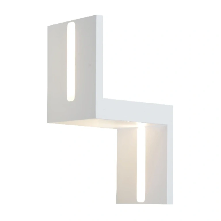 аплик wall&ceiling luminaires, matt white, 2xled 4w, 3000k, aca lighting, l36294wh