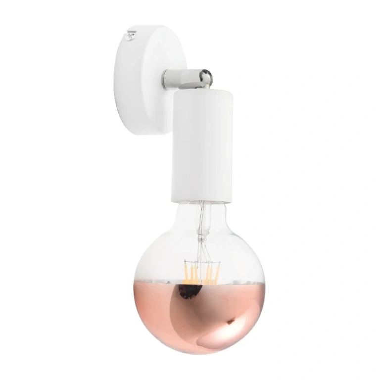спот spot luminaires, sand white+chrome, 1xE27, aca lighting, sut1911pwh