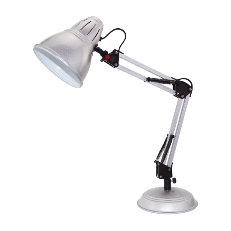 Работна лампа office luminaires, silver paint, 1xE27, aca lighting, 2429msv